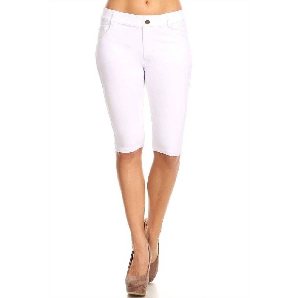 NEW ARTEMIS VINTAGE women's capri shorts in white